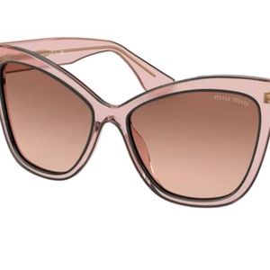 Miu Miu Pink Cat Eye Sunglasses *Authentic* SMU 08V FINAL PRICE LAST CALL